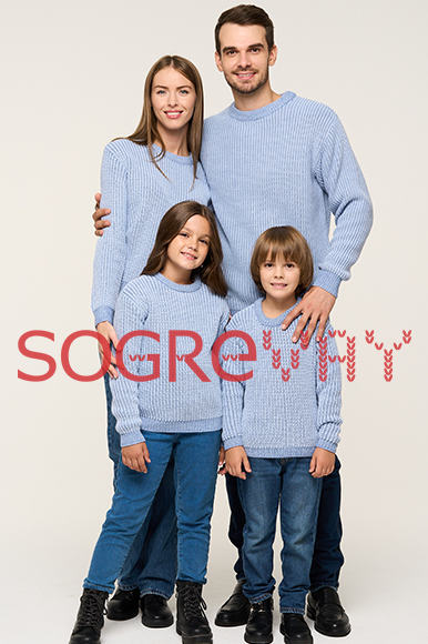 одинаковая одежда в стиле family look: Байкал